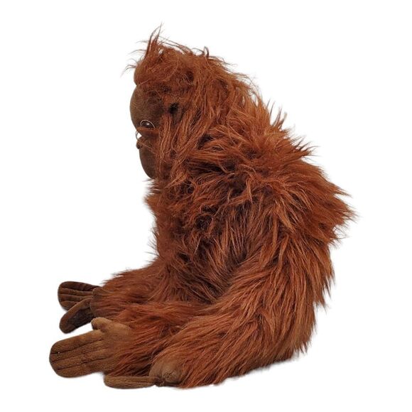 Discovery Channel Monkey Ape Chimp Plush Brown Realistic Furry Soft Toy - Picture 2 of 13